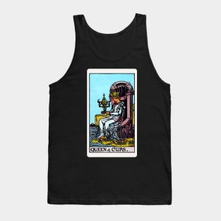 Card #48 - Queen Of Cups - Rider Waite Smith Tarot Tank Top